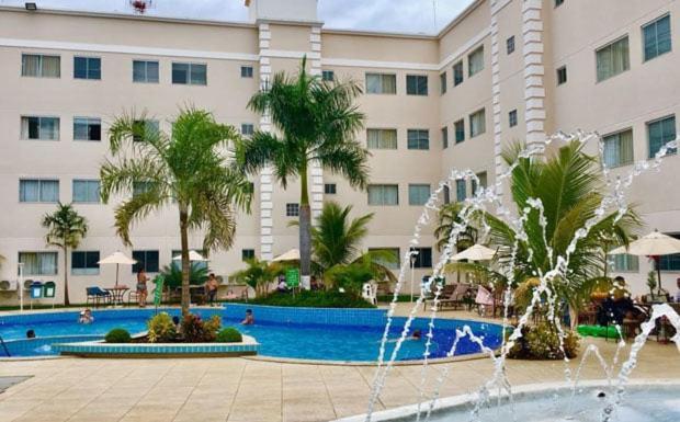Apartamento Encontro Das Aguas Caldas Novas Bagian luar foto