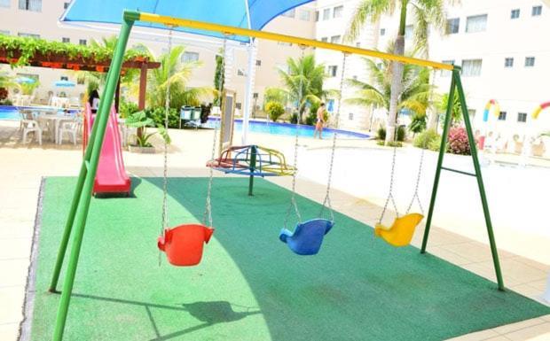 Apartamento Encontro Das Aguas Caldas Novas Bagian luar foto