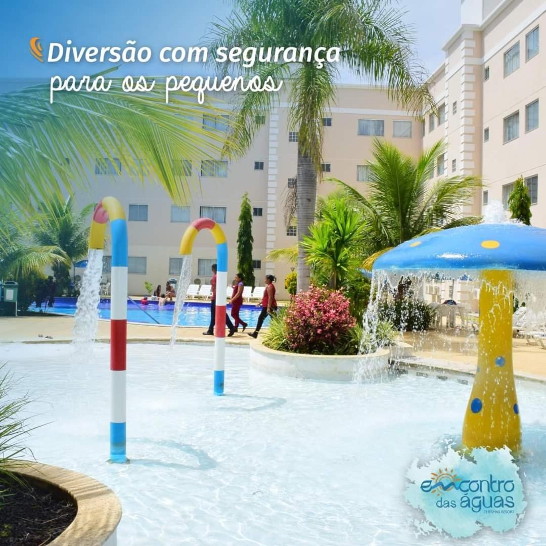 Apartamento Encontro Das Aguas Caldas Novas Bagian luar foto