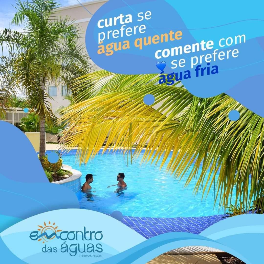 Apartamento Encontro Das Aguas Caldas Novas Bagian luar foto