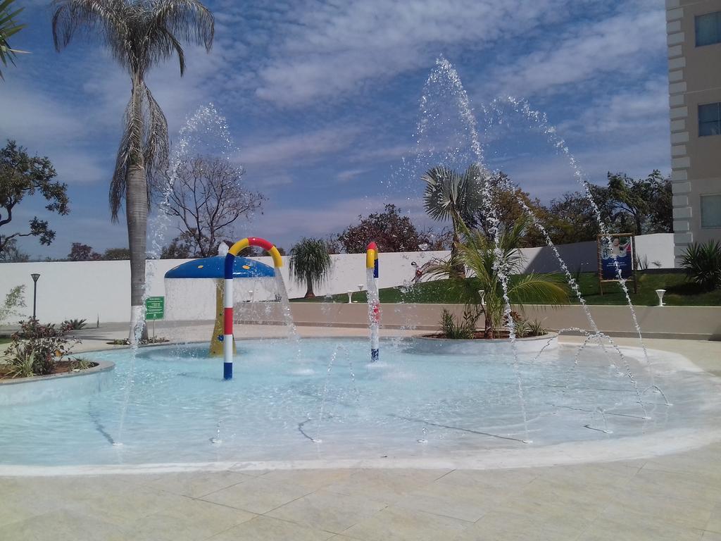Apartamento Encontro Das Aguas Caldas Novas Bagian luar foto